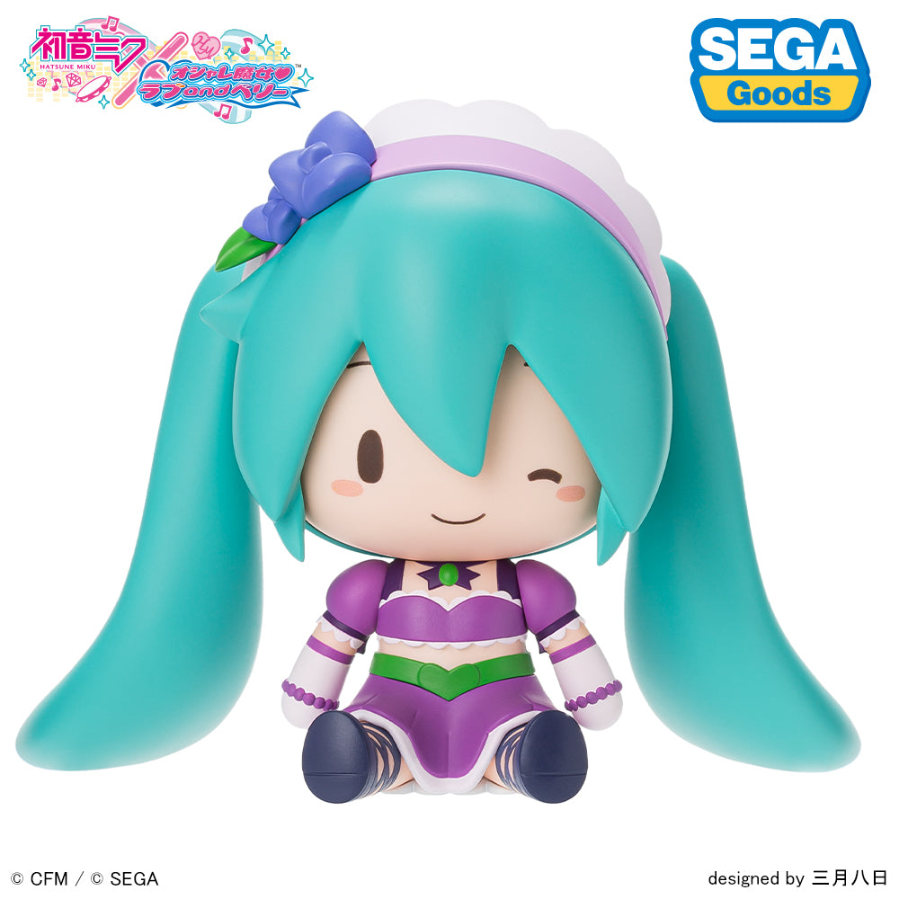 初音ミク×オシャレ魔女 ラブ and ベリー ふわぷち デフォルメフィギュア キラリンパープル