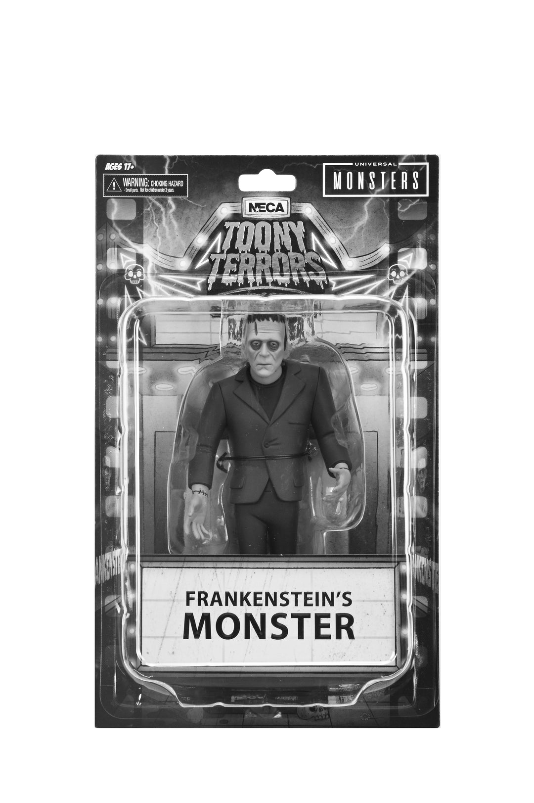 トゥーニーテラーズ ユニバーサルモンスターズ スタイライズド 6インチ アクションフィギュア 4種セット（シルバースクリーン エディション）