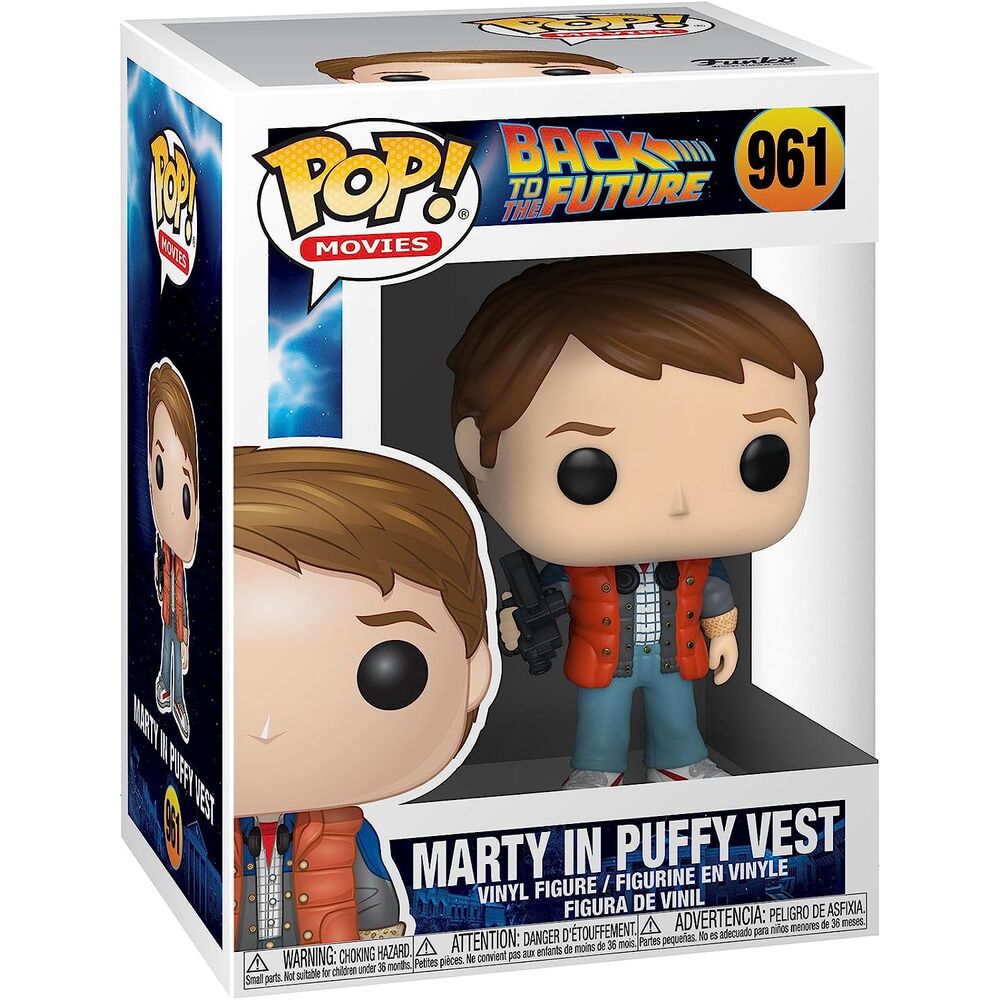 Pop! バック・トゥ・ザ・フューチャー マーティ ダウンベスト着用