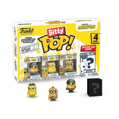 Bitty Pop! 4pk ミニオンズ アイ・マティ 4個セット