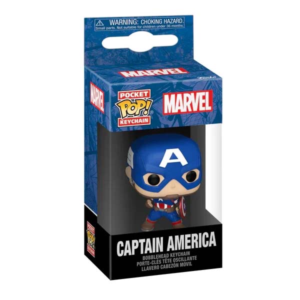 Pop! Keychain マーベル New Classics キャプテン・アメリカ