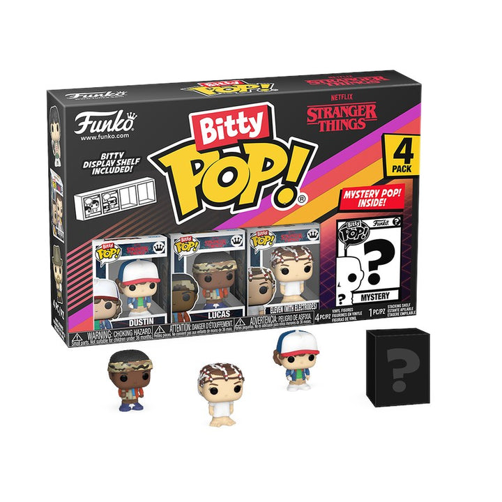 Bitty Pop! 4pk ストレンジャー・シングス: シーズン1 ダスティン4 パック