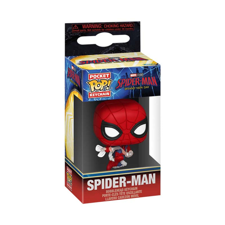 Pop! Keychain スパイダーマン:ブランド・ニュー・デイ スパイダーマン