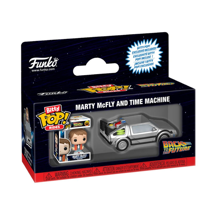Bitty Pop! Rides マーティ・マクフライ＆タイムマシン
