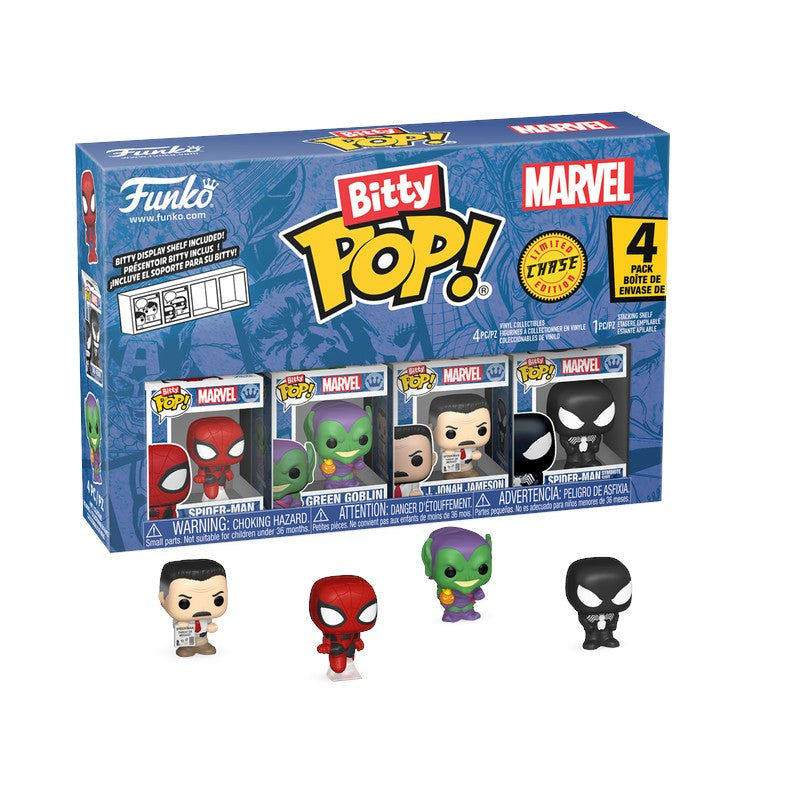 Bitty Pop! 4pk スパイダーマン: スパイダーマン  4個セット