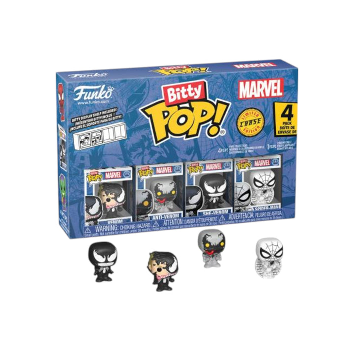 Bitty Pop! 4pk スパイダーマン: ヴェノム 4個セット