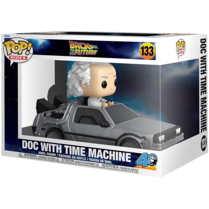 Pop! Rides Deluxe ドク with タイムマシン
