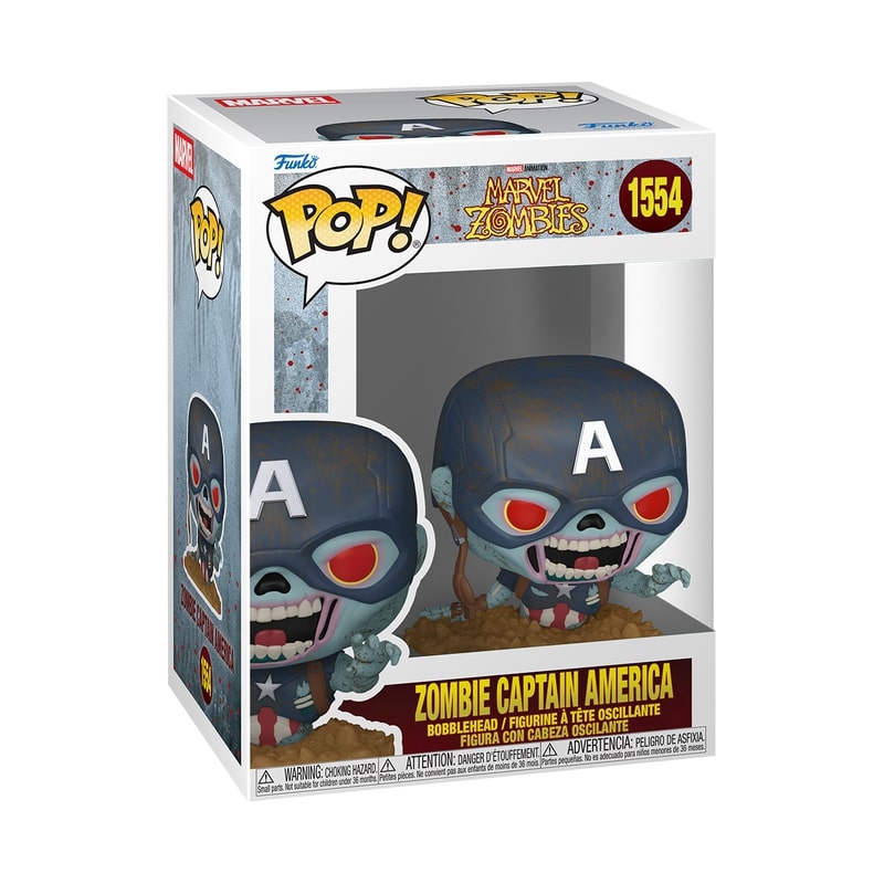 Pop! Marvel ゾンビ・キャプテン・アメリカ