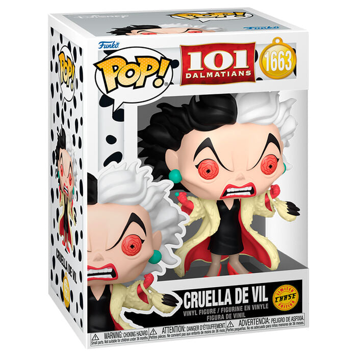Pop! Disney 101匹わんちゃん クルエラ・ド・ヴィル(チェイスチャンス)