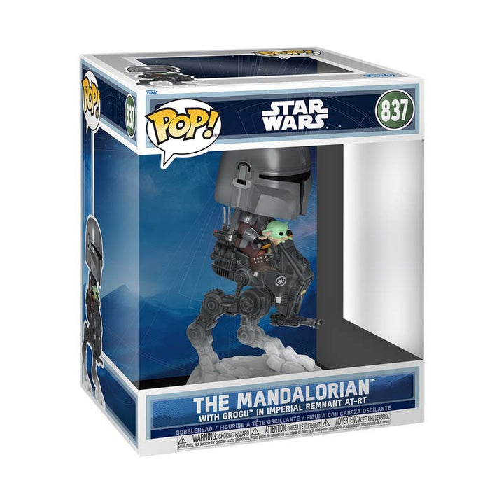 Pop! Rides Deluxe スター・ウォーズ マンダロリアン＆グローグー(インペリアル・レムナント AT-RT)