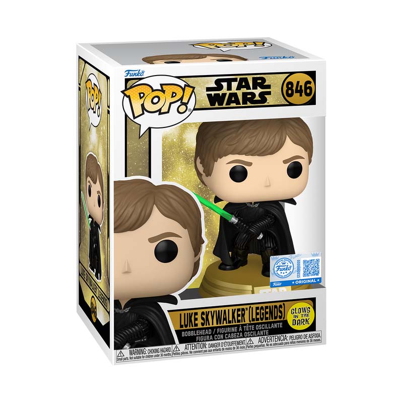 Pop! スター・ウォーズ レジェンド ルーク・スカイウォーカー 蓄光エディション