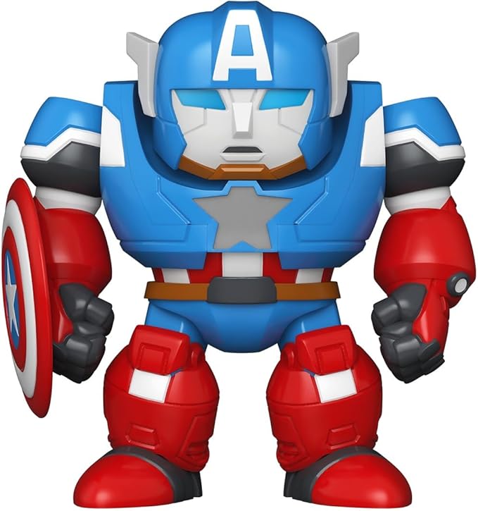 Bitty Pop! Bitty Bot キャプテン・アメリカ・メカ (キャプテン・アメリカ付き)
