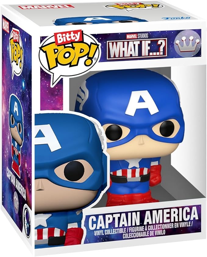 Bitty Pop! Bitty Bot キャプテン・アメリカ・メカ (キャプテン・アメリカ付き)