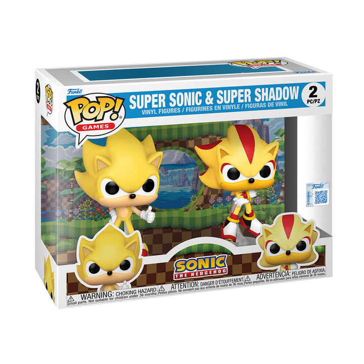 Pop! Games スーパーソニック＆スーパーシャドウ 2体セット フロッキー仕様