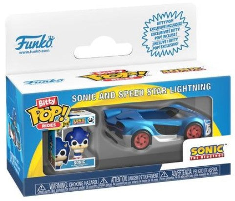 Bitty Pop! Rides ソニック・ザ・ヘッジホッグ スピードスター＆ソニック