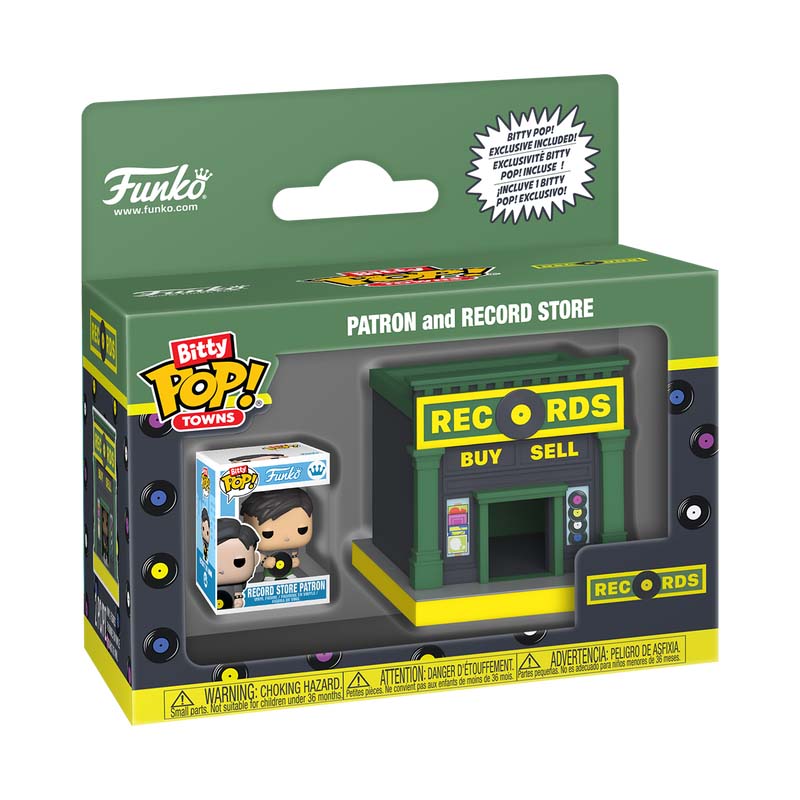 Bitty Pop! Towns Bitty City レコードショップ