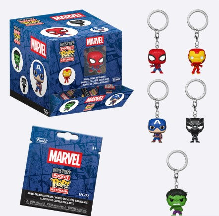 (単品販売)Pop! Keychain マーベル