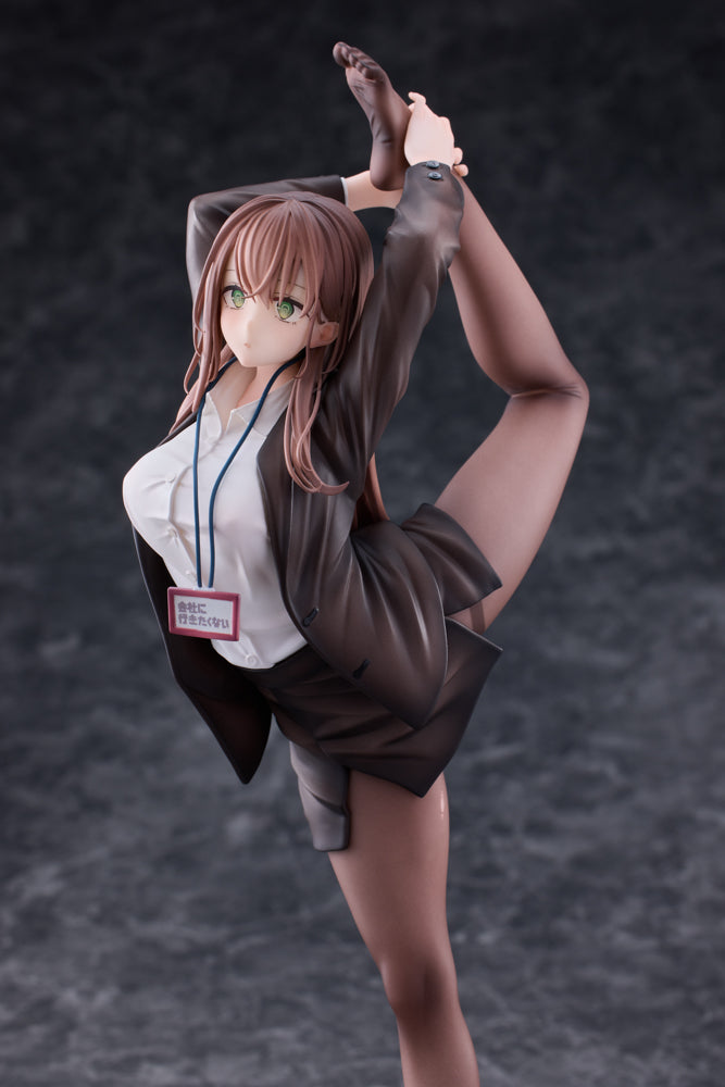 意外と体が柔らかい会社に行きたくないOLちゃん 白Ver. 豪華版 1/6スケール