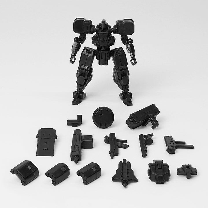 カプセル道 機甲戦線 パラクラックス（ステルス）＋ウェポンセット 1/100スケール