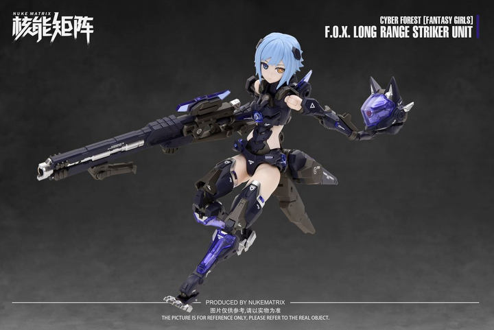 CYBER FOREST[FANTASY GIRLS] F.O.X LONG-RANGE STRIKER UNIT 1/12スケール