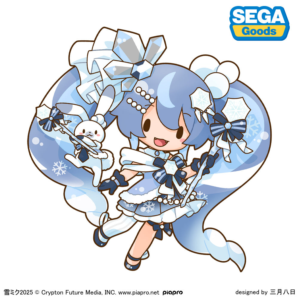 雪ミク2025 ふわぷち どでかジャンボぬいぐるみ