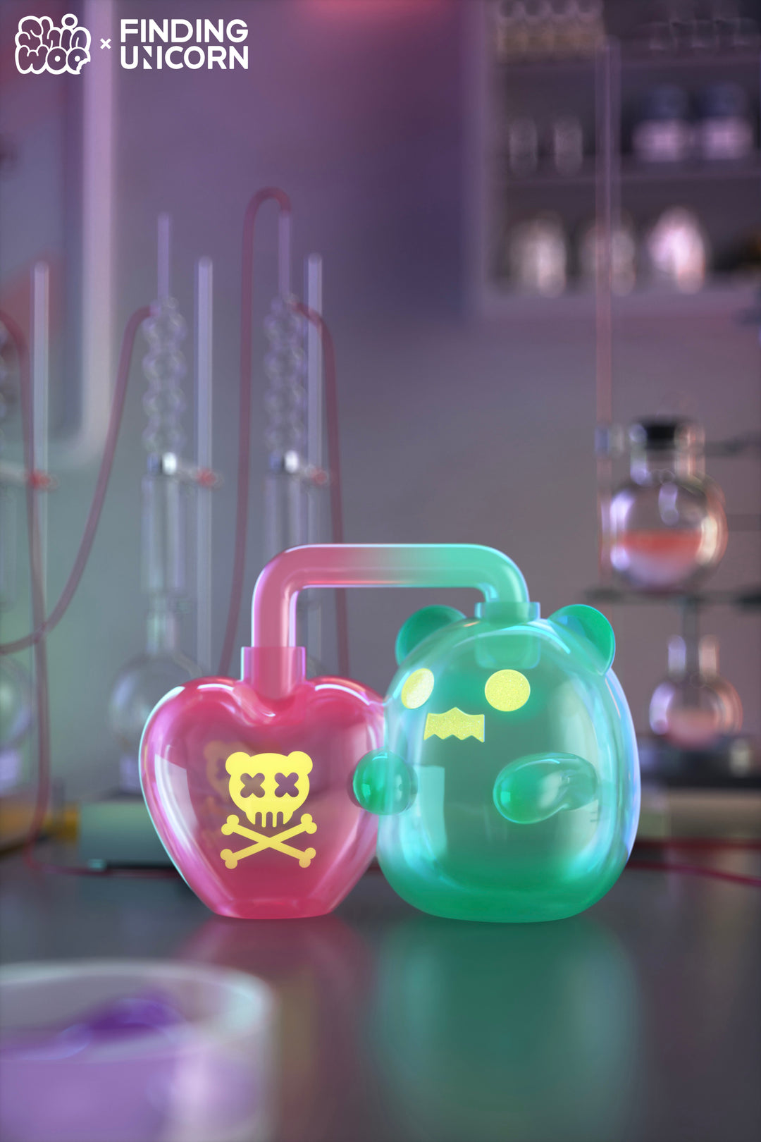 【決算セール対象！】 (単品販売)BABY GHOST BEAR ラブシック・ラボシリーズ
