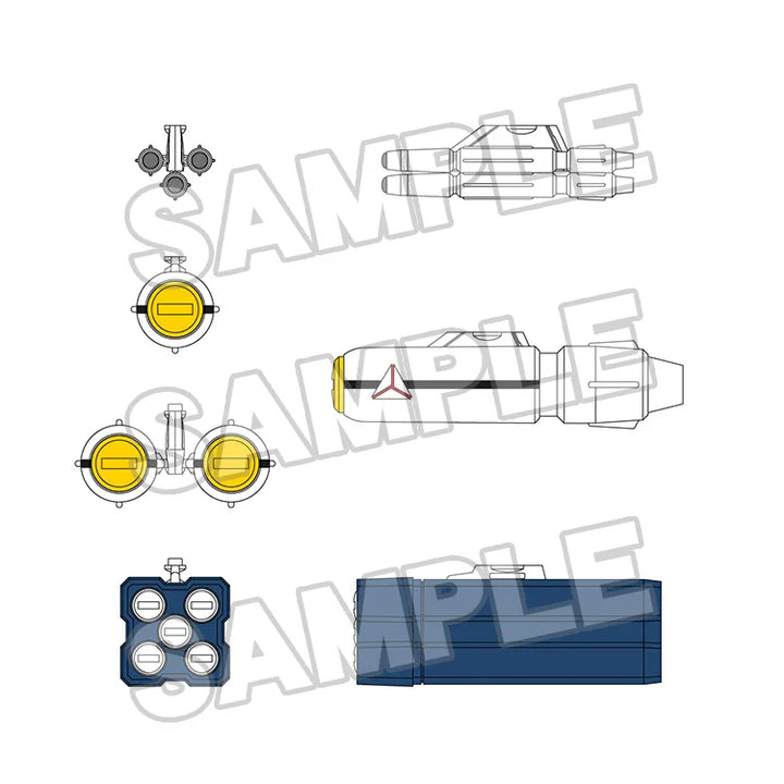 PLAMAX PX15 VF-1 バルキリー用兵装セット 1/72スケール