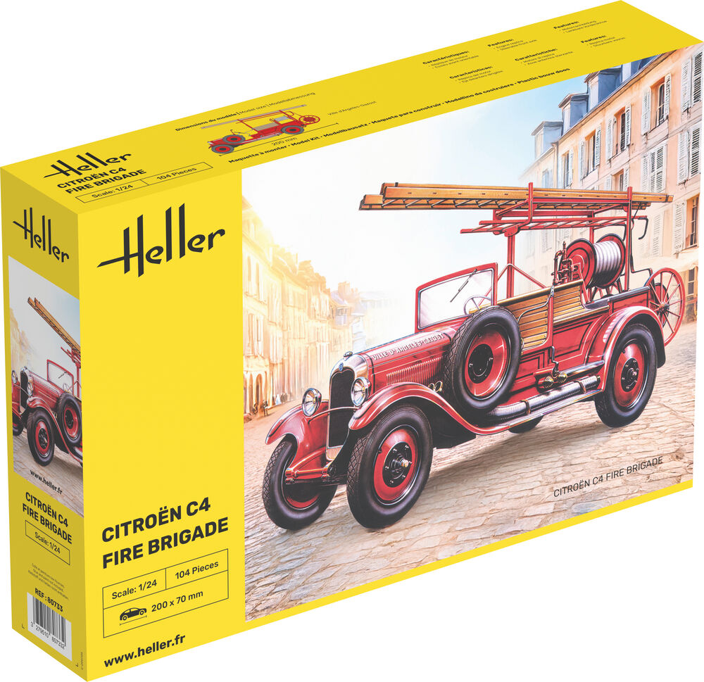 1/24 ルノー C4 消防車