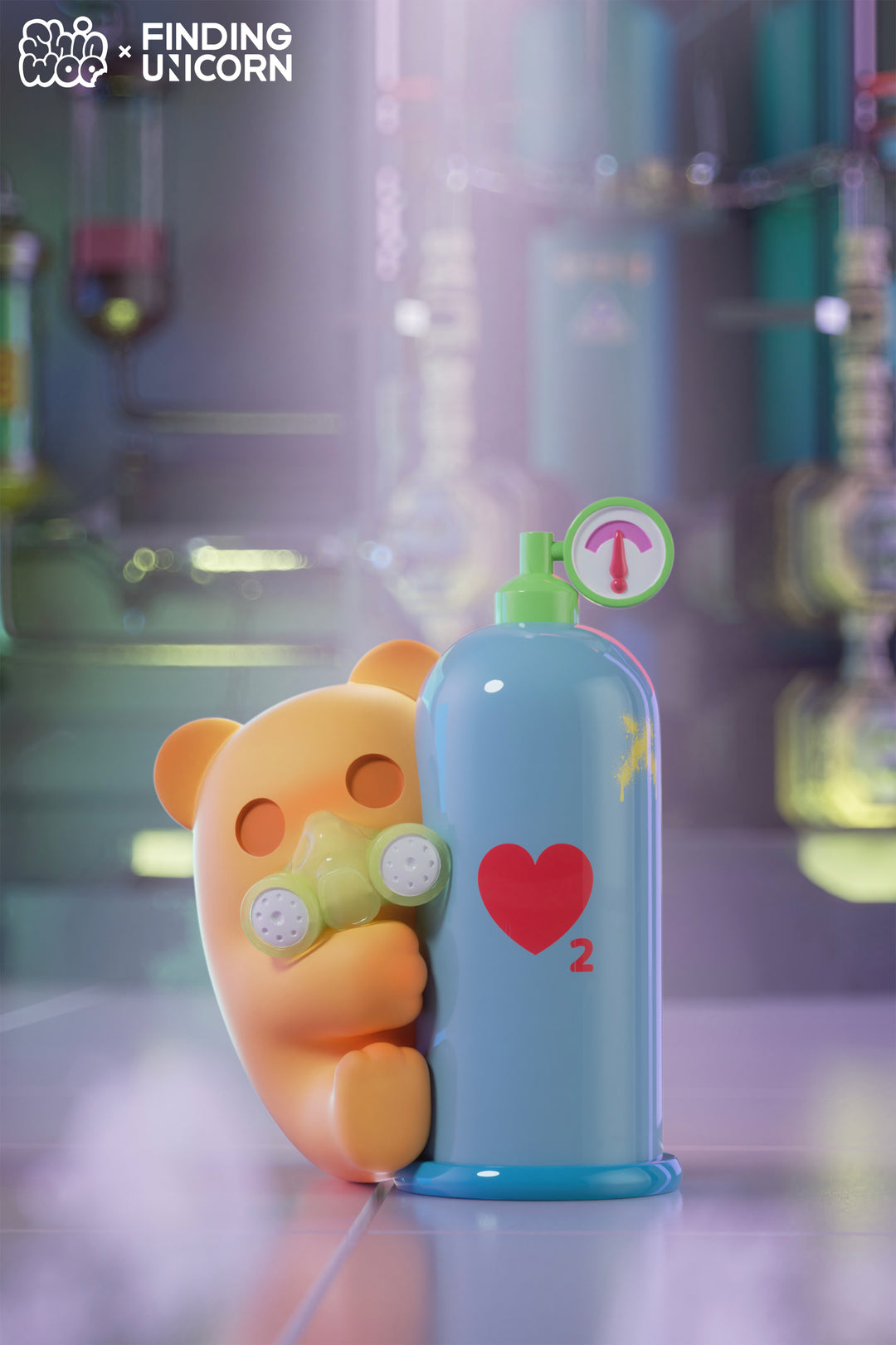 【決算セール対象！】 (単品販売)BABY GHOST BEAR ラブシック・ラボシリーズ