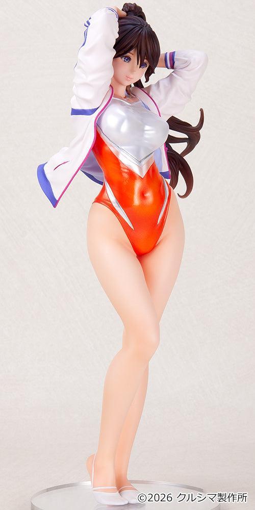 No.254 蓮玖（れんきゅう）さん ～新体操部の練習が始まります～ 成形色アイボリー 1/7スケール