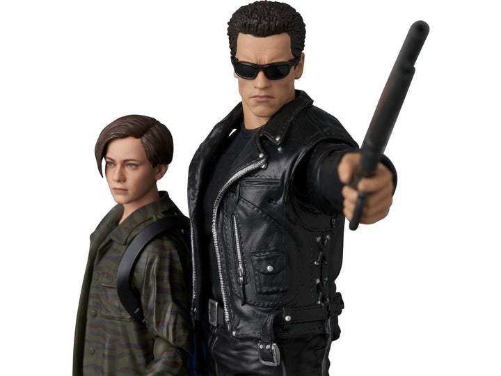 MAFEX T-800（T2 Ver.） & John Connor