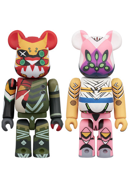 BE＠RBRICK 2PCS SET エヴァンゲリオン 新2号機α ＆ エヴァンゲリオン 8号機β 臨時戦闘形態