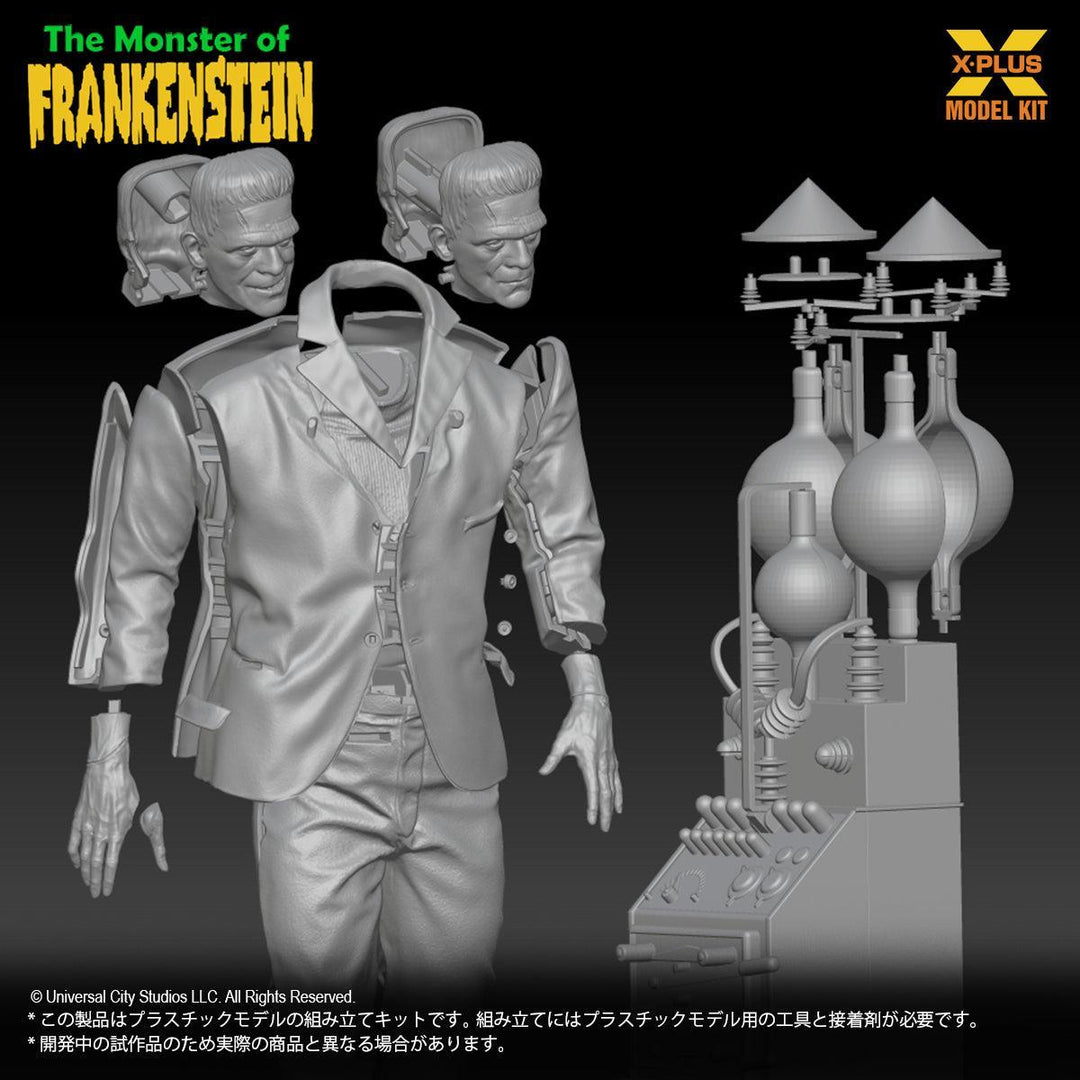 フランケンシュタインの怪物 プラスチックモデルキット 1/8スケール