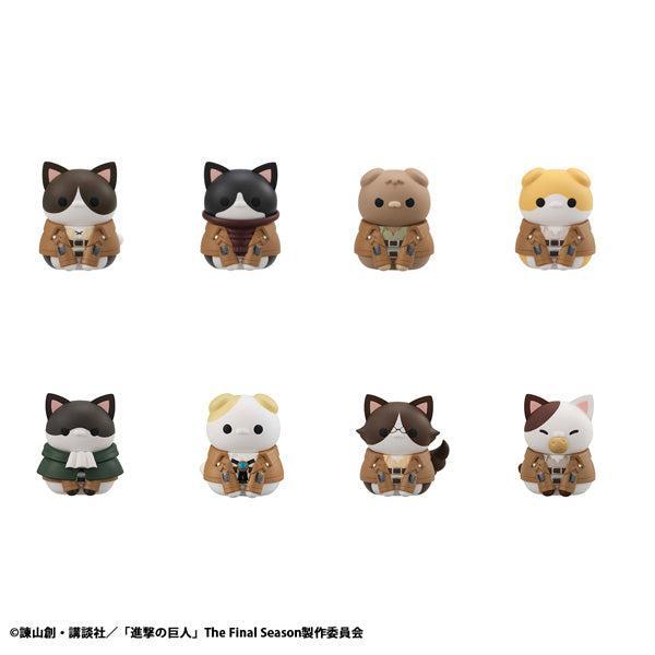 【決算セール対象！】 [BOX販売]MEGA CAT PROJECT 進撃の巨人 進撃のニャンコ 調査兵団集合だニャン！ -8個入りBOX-