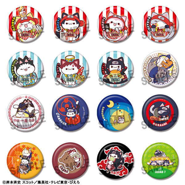 [BOX販売]MEGA CAT PROJECT NARUTO-ナルト- ニャルト！ 缶バッジコレクション -16個入りBOX-