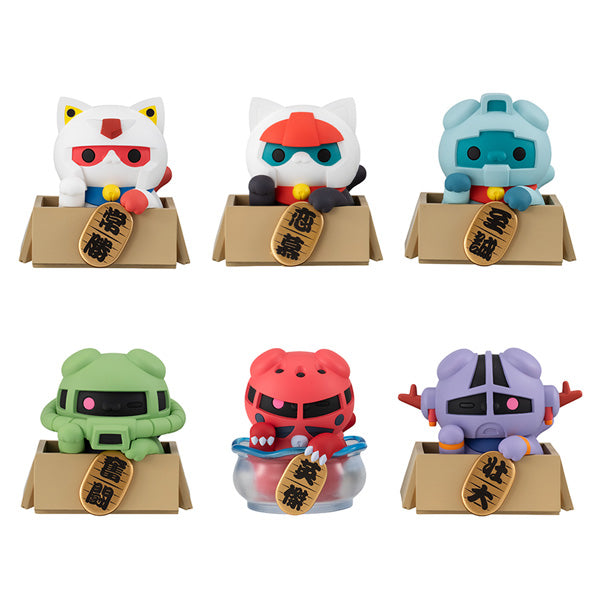 [BOX販売]MEGA CAT PROJECT 機動戦士ガンダム 機動戦士ニャンダム☆LUCKYCAT -6個入りBOX-
