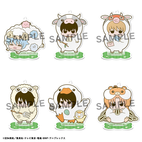 [BOX販売]アクリルスタンド 銀魂 ハタ皇子のアニマルパラダイス ラブ&ピース牧場 -6個入りBOX-