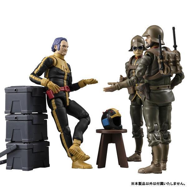 G.M.G. COLLECTION 15 ジオン公国軍 黒い三連星 マッシュ ノーマルスーツVer.