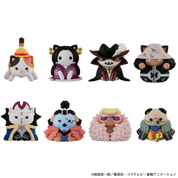[BOX販売]MEGA CAT PROJECT ワンピース ニャンピースニャーン！ ルフィと王下七武海 -8個入りBOX-