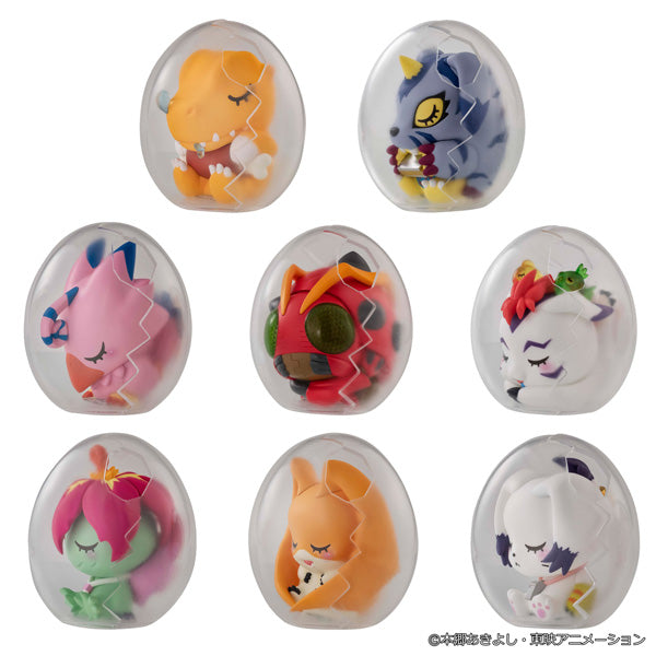 [BOX販売]MEGA EGG FIGURE デジモンアドベンチャー おやすみデジコレ！ -8個入りBOX-