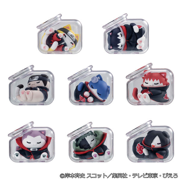 [BOX販売]MEGA CAT PROJECT NARUTO-ナルト- 疾風伝 おやすみニャルト！ あつまれ”暁”編 その1 -8個入りBOX-