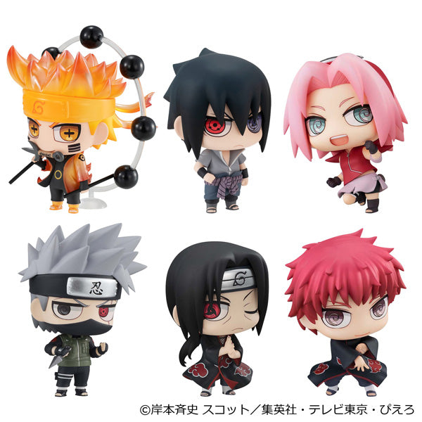 [BOX販売]ちみメガ NARUTO-ナルト- 疾風伝 マスコットコレクション【1】 -6個入りBOX-