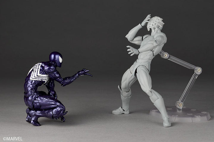 リボルテック アメイジング・ヤマグチ　シンビオート・スパイダーマン（パープル Ver.）