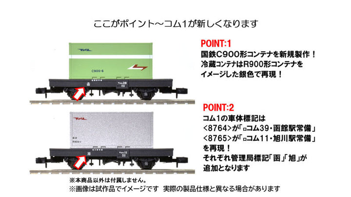 8764 コム1形タイプ(C900形コンテナ付)