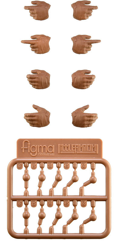 LA-OP17:figma用 タクティカルグローブLサイズ(タン)