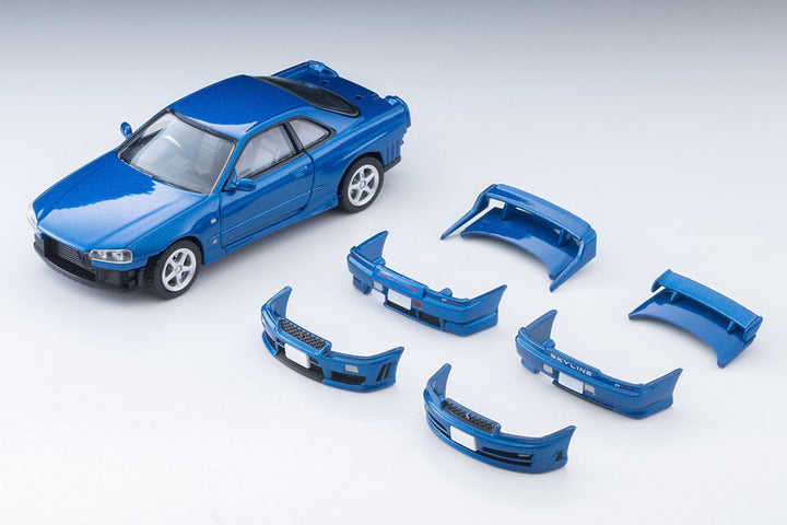 1/64 トミカリミテッドヴィンテージ NEO LV-N353b 日産 スカイライン 2ドアスポーツクーペ 25GT TURBO オプションパーツ付(青) 2000年式