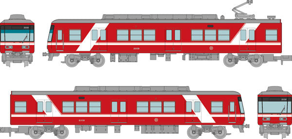遠州鉄道2000形(2009編成)2両セットE