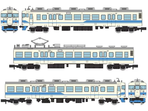 鉄道コレクション JR413系(北陸本線･新塗装) 3両セットA