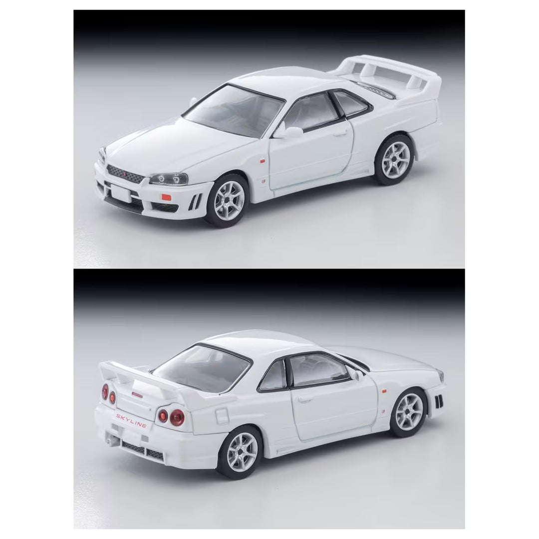 1/64 トミカリミテッドヴィンテージ NEO LV-N365b 日産 スカイライン 2ドアスポーツクーペ 25GT TURBO オプションパーツ付 (白) 1998年式