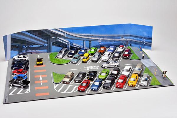 1/64 トミカラマヴィンテージ トミカラマ ヴィンテージ14a 大黒パーキングエリア マットC (TLV-N 日産スカイラインGT-R 付属)